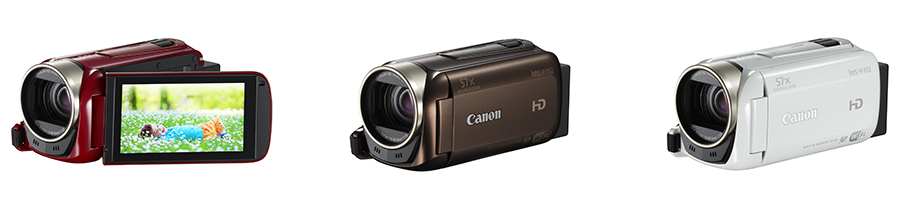 Canon HDビデオカメラ iVIS HF R52 ホワイト