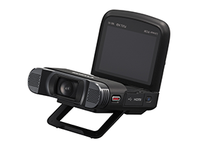 キヤノン：HDビデオカメラ “iVIS mini X”を発売 自由な撮影スタイルで