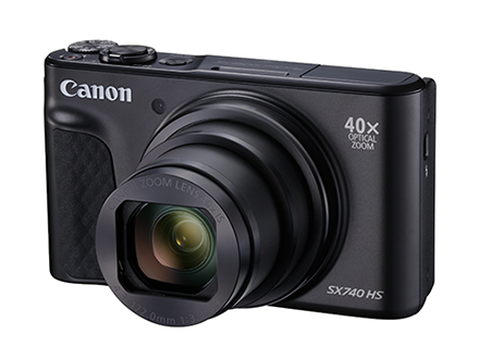 キヤノン：光学40倍ズームレンズを搭載した“PowerShot SX740 HS”を発売 ...