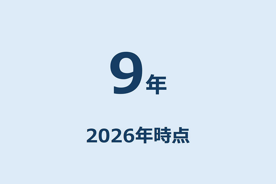最長利用期間は9年(2026年時点)