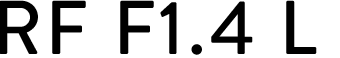 RF F1.4 L VCM