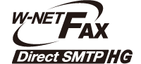 W-NET FAX Direct SMTP HG