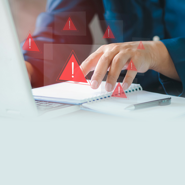 キービジュアル画像：コラム 猛威を振るうランサムウェアに事業停止されないために今できること