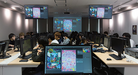 これからのクリエイターにふさわしい先進的な学習環境を整備 導入事例 キヤノン