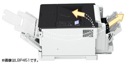 用紙搬送イメージ