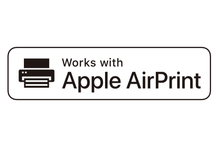 Works with Apple AirPrintロゴ