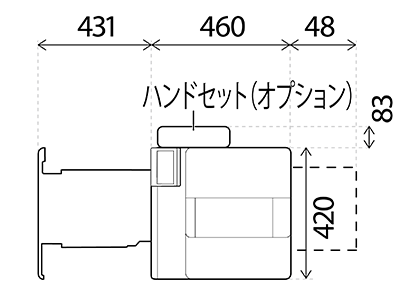 上面
