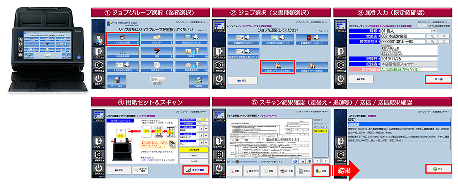図:記録