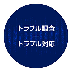 トラブル調査・トラブル対応