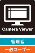 Camera Viewer：管理者／一般ユーザー