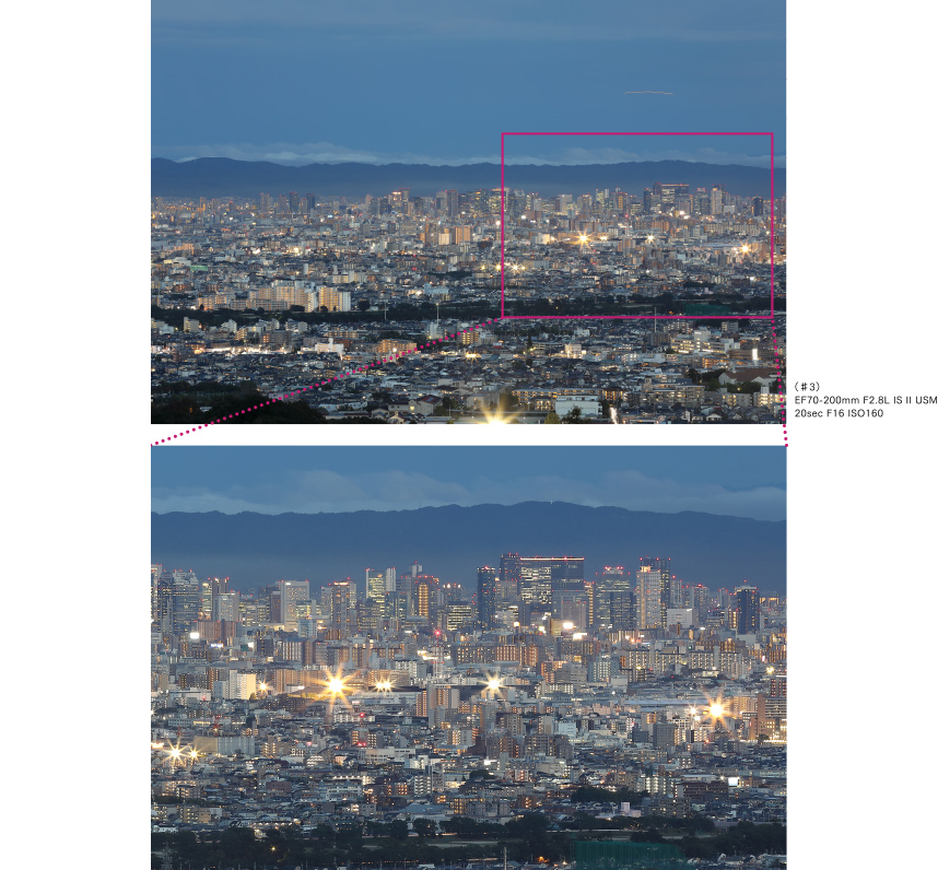 (♯3) EF70-200mm F2.8L IS Ⅱ USM 20sec F16 ISO160