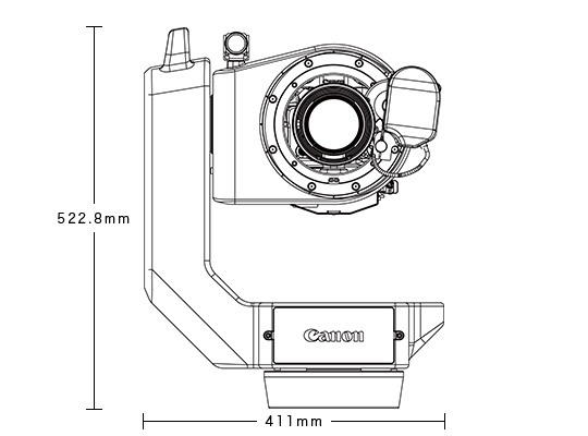 図：CR-S700R 正面