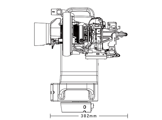 図：CR-S700R 横面