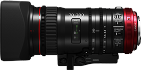 画像：70-200mm COMPACT-SERVO Lens