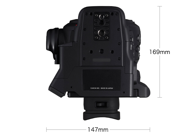 販売終了】外観 EOS C100 Mark II：映画製作機器 CINEMA EOS