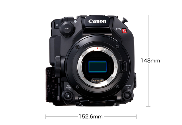 外観 EOS C300 Mark III：映画製作機器 CINEMA EOS SYSTEM｜法人