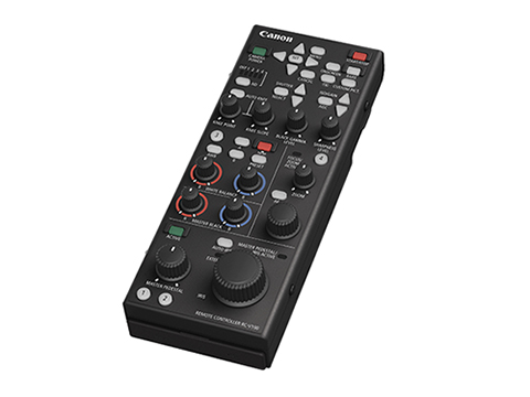 図:リモートコントローラーRC-V100(別売)