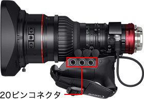 写真:20pin端子