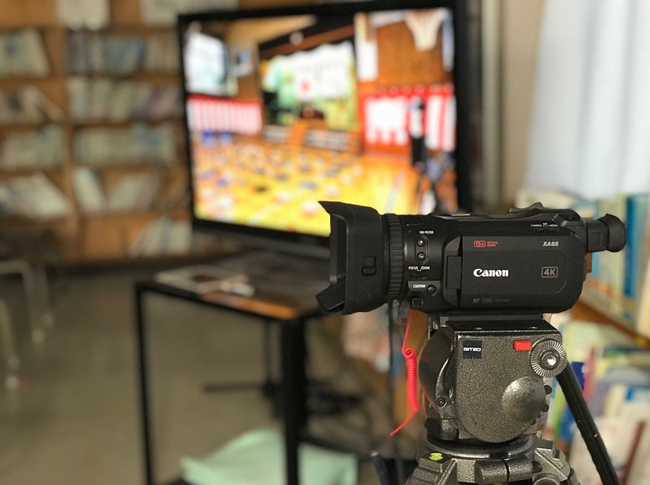 XA55導入事例 ライブ配信「令和2年度 横浜市立南本宿小学校 卒業