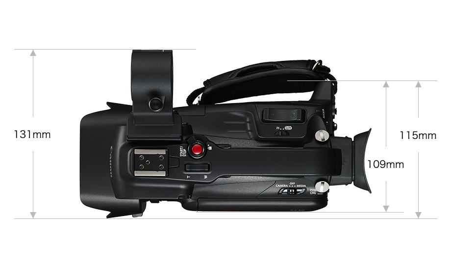 XA40 業務用デジタルビデオカメラCanon キャノン付属品は写真のものが全てです