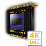 イメージ：1／2.3型4K CMOSセンサー