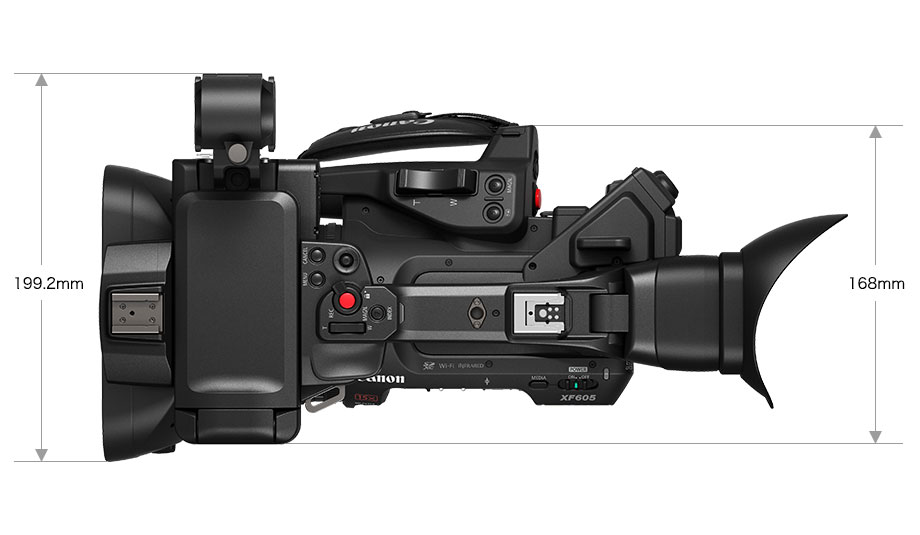 Canon 業務用 4Kビデオカメラ XF605 - カメラ