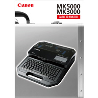 ケーブルIDプリンター「MK5000／MK3000」のカタログです。