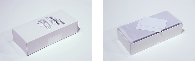 プラスチックカード（PVC）白無地｜IDカードプリンター｜キヤノン