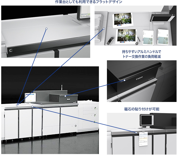 使い勝手を考慮した新デザイン(イメージ)