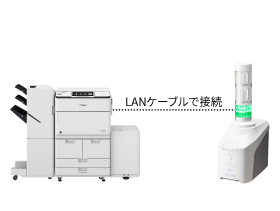 接続はLANケーブルでOK(イメージ)