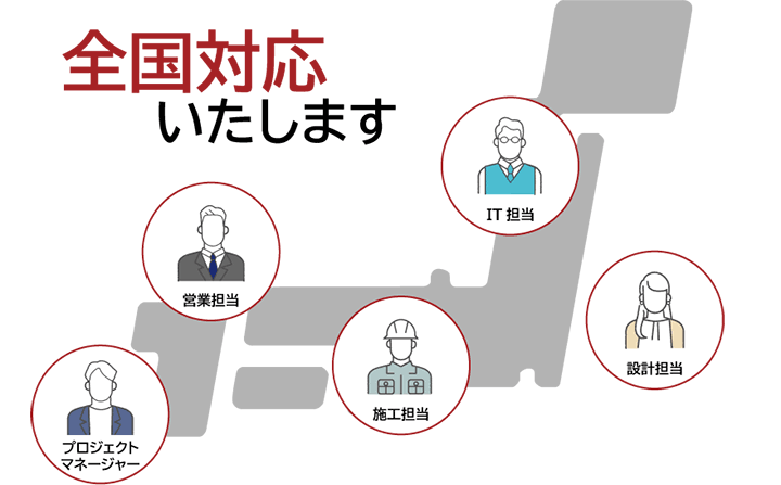 全国対応いたします
