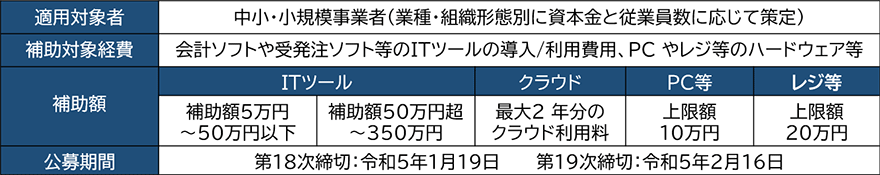 設備投資に対する補助金の詳細説明