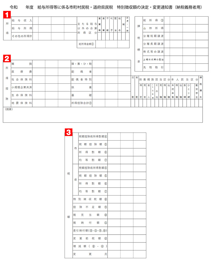 その他の所得 コレクション 通知書