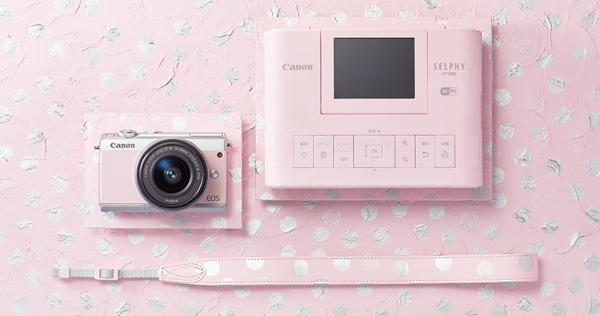 ミラーレスカメラ「EOS M100」とコンパクトフォトプリンター「SELPHY ミラーレスカメラ「EOS M100」とコンパクトフォトプリンター「SELPHY