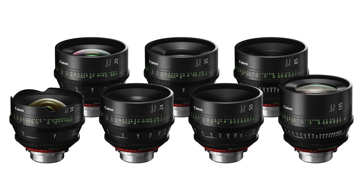 canon sumire prime lenses