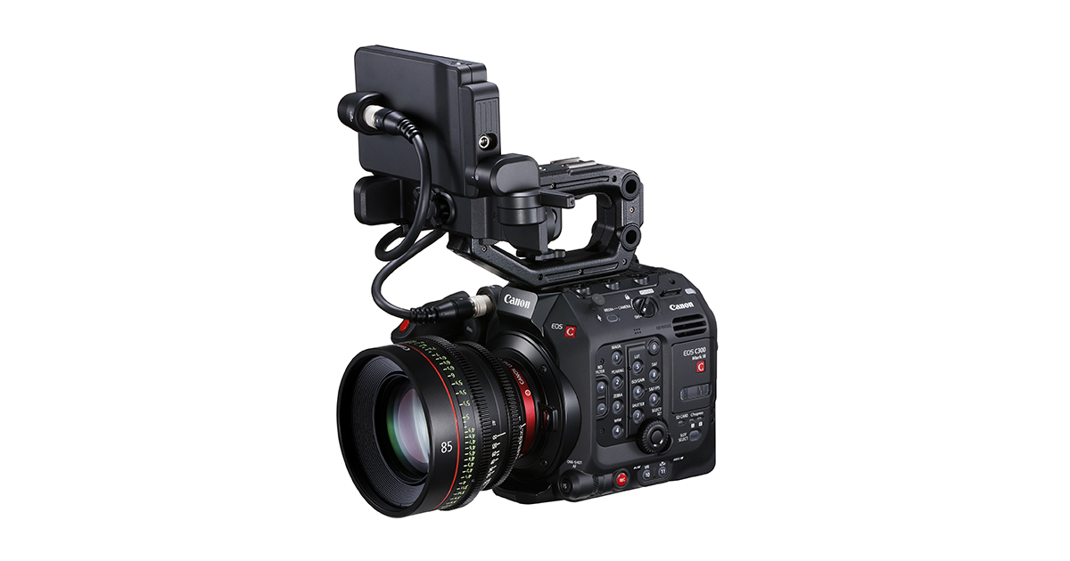 4K／120P 撮影対応のデジタルシネマカメラ“EOS C300 Mark III”を発売