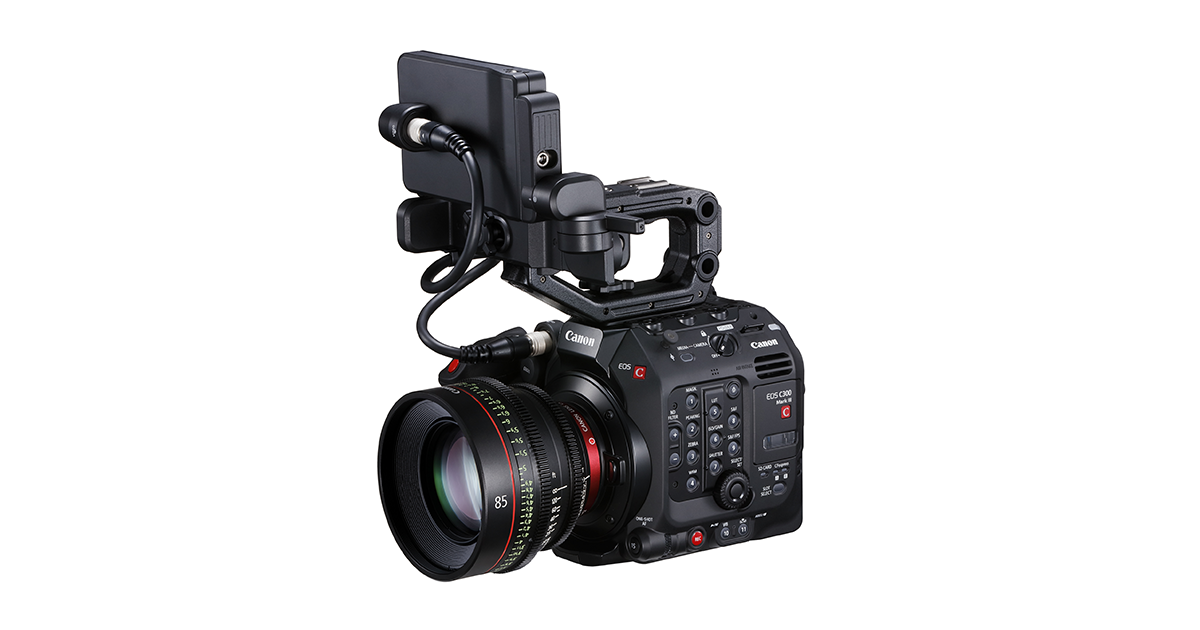 Canon C300 本体　シネマカメラ 4K／120P 撮影対応のデジタルシネマカメラ“EOS C300 Mark III”を