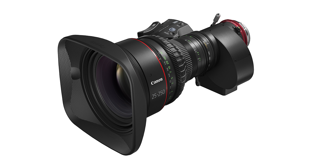 EFシネマレンズ「CINE-SERVOレンズ」シリーズのラインアップを拡充