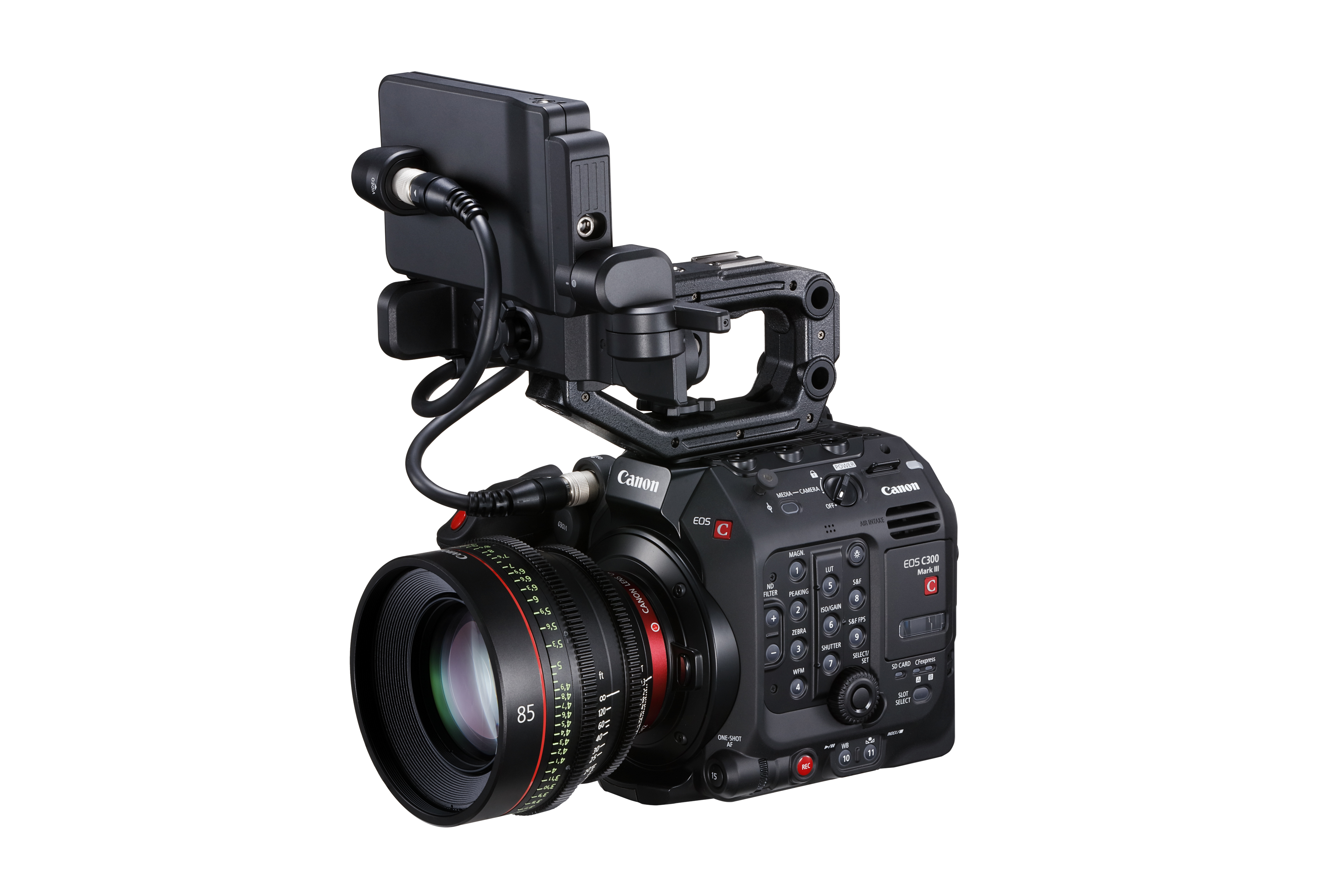 Canon C300 本体　シネマカメラ 4K／120P 撮影対応のデジタルシネマカメラ“EOS C300 Mark III”を発売