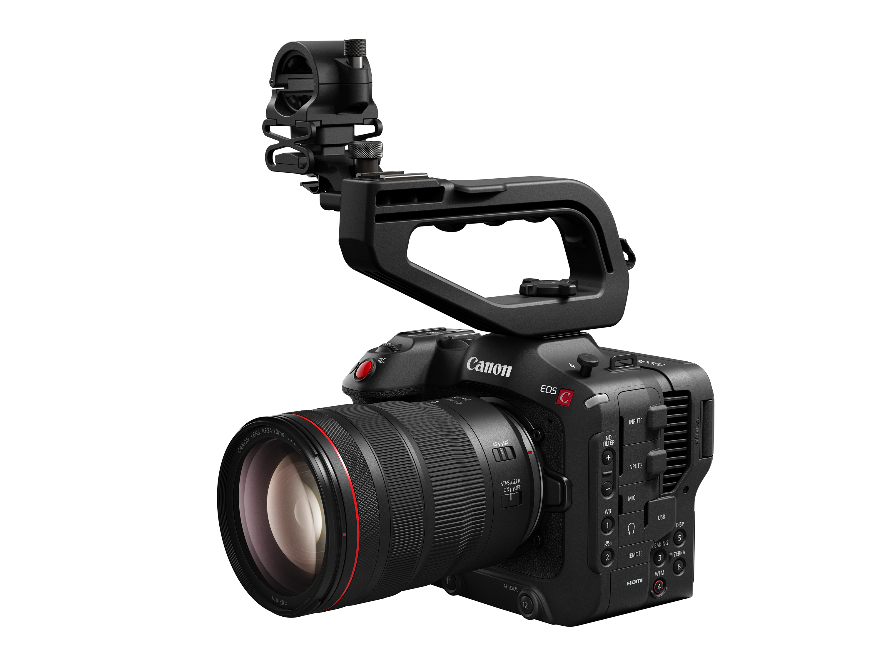 CINEMA EOS SYSTEM初のRFマウント採用により小型・軽量を実現 CINEMA EOS SYSTEM初のRFマウント採用により小型・軽量を実現