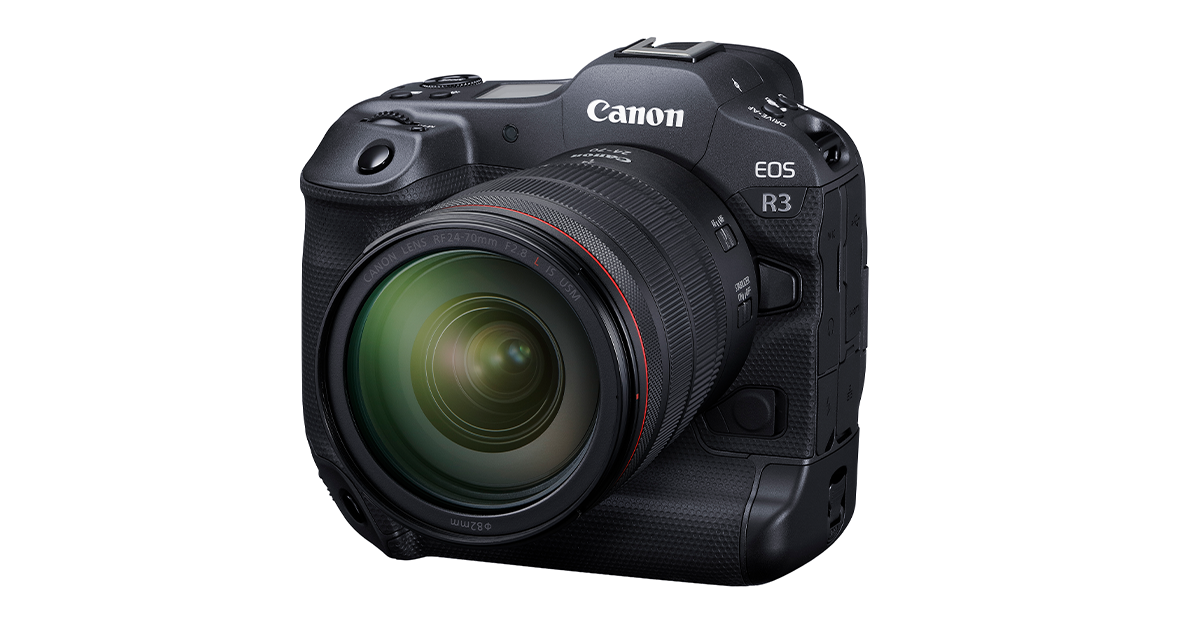 撮影領域を拡大するフルサイズミラーレスカメラ“EOS R3”を発売 