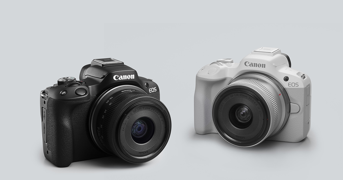 ミラーレスカメラ“EOS R50”と“RF-S55-210mm F5-7.1 IS STM”を発売 