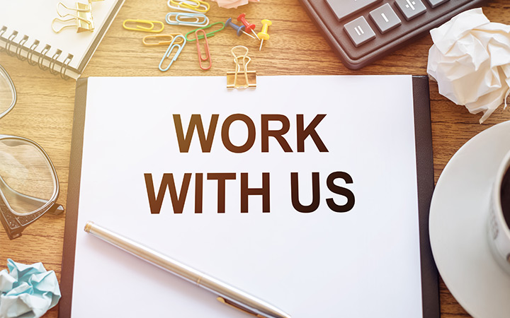 WORK WITH US