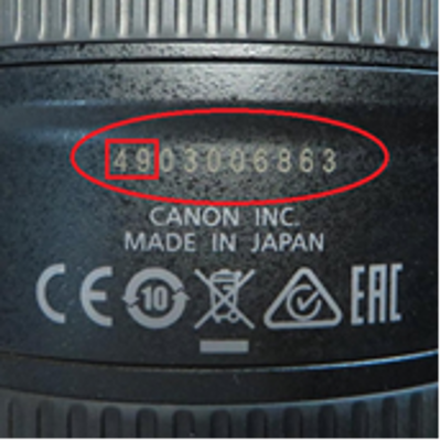 一眼レフカメラ用交換レンズ「EF24-105mm F4L IS II USM」の無償修理の 