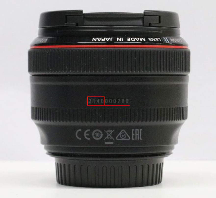 ［美品］ Canon  交換レンズ EF50F1.2L USM