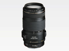 製品写真：EF70-300mm F4-5.6 IS USM