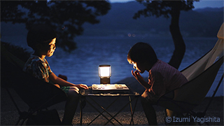 家族と過ごすキャンプ。普段とはちょっと違う一家団欒の時。
